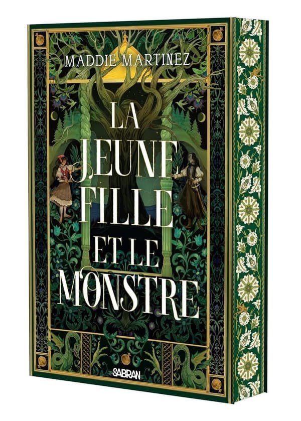 Couverture de La Jeune Fille et le Monstre
