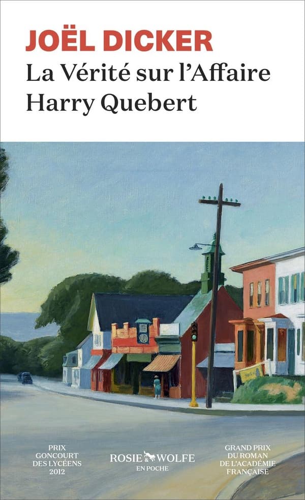 Couverture de La Vérité sur l'affaire Harry Québert